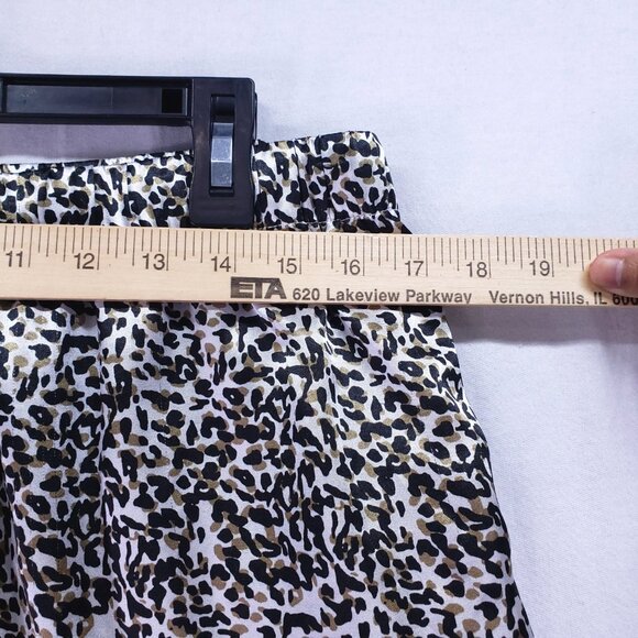 BB Dakota Pajama Set Shirt and Shorts Animal Print Satin Zebra Leopard Sleepwear - Picture 10 of 16